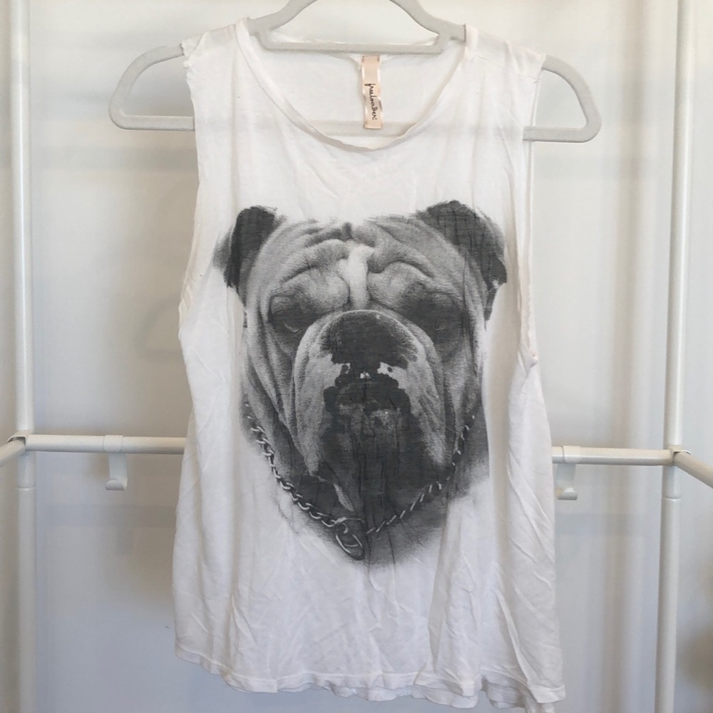 Bulldog tank top